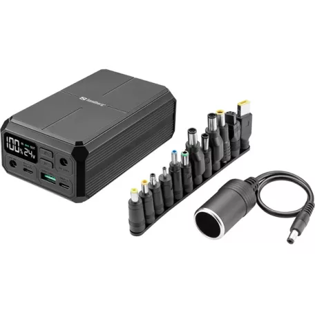 SANDBERG Hordozható akkumulátor, Laptop Powerbank 27000 PD100W