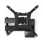Nedis TVWM31BK 10 - 32 "  LCD TV / monitor fali tartó konzol, dönthető, forgatható, faltáv: 68 -370mm, 30kg