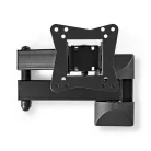 Nedis TVWM31BK 10 - 32 "  LCD TV / monitor fali tartó konzol, dönthető, forgatható, faltáv: 68 -370mm, 30kg