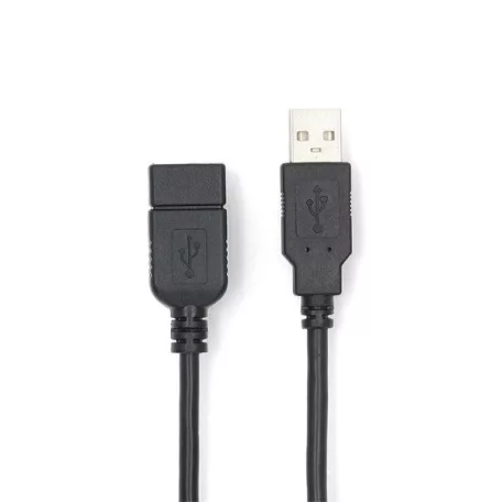 Nedis CCGL60010BK30 USB hosszabító / toldó kábel, USB 2.0 | USB-A dugó  USB-A hüvely  480 Mbps, 3m