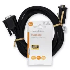 Nedis CCGL59000BK30, VGA kábel, VGA dugó - dugó, Maximális felbontás: 1280x768, hossz: 3m