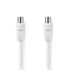 Nedis CSGL40000WT15 koax kábel, dugó - aljzat, 90 dB, 75 Ohm Dupla árnyékolás, 1,5m