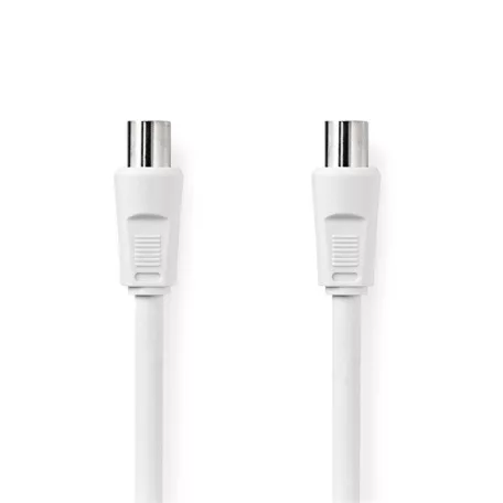 Nedis CSGL40000WT15 koax kábel, dugó - aljzat, 90 dB, 75 Ohm Dupla árnyékolás, 1,5m