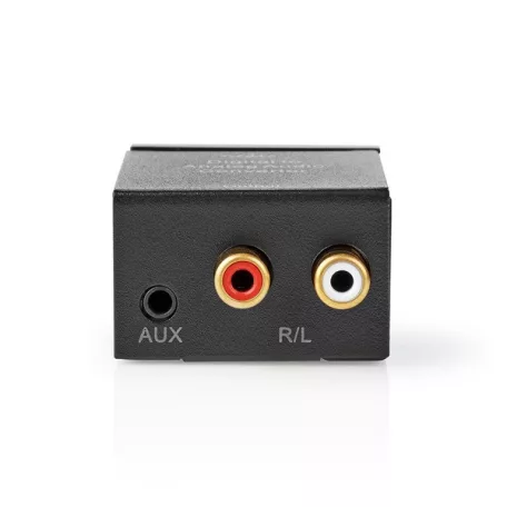 Nedis ACON2510BK digital - analóg konverter, digitális koax RCA bemenet - 2x RCA kimenet