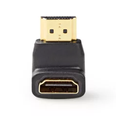   Nedis CVGB34901BK HDMI átalakító adapter, aranyozott 90°-os, pipa