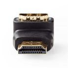 Nedis CVGB34901BK HDMI átalakító adapter, aranyozott 90°-os, pipa