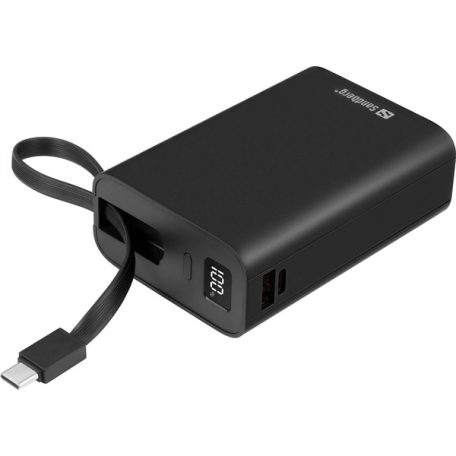 SANDBERG Hordozható akkumulátor, Connect 20000 PD20W powerbank