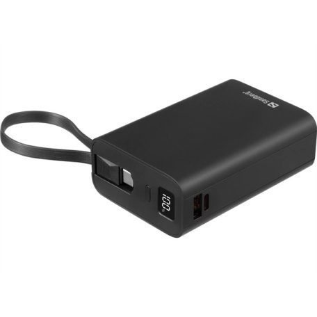 SANDBERG Hordozható akkumulátor, Connect 20000 PD20W powerbank