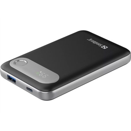 SANDBERG Hordozható akkumulátor, Travel Powerbank 10000 PD20W