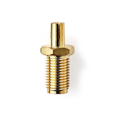 Nedis CSGP02120GD SMA anya | TS9 | Aranyozott | 50 Ohm | Egyenes | Réz | Arany | 2 db/csomag