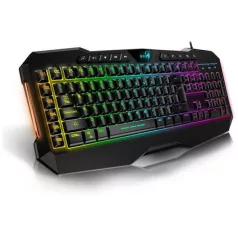   GENIUS Vezetékes Billentyűzet GX-SCORPION K11 PRO Gaming USB HUN Fekete