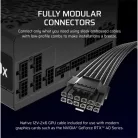 CORSAIR Tápegység Moduláris, RM850x, 850W, ATX 3.1, PCIe 5.1, 14cm, Cybenetics Gold