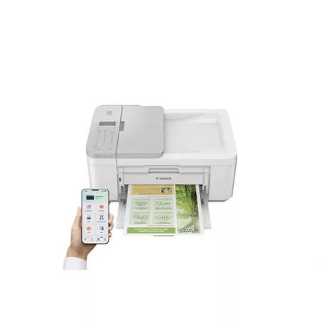 CANON Tintasugaras MFP 4in1 PIXMA TR4756i, A4, FF 8,8 k/p, SZ 4,4 k/p, 4800x1200dpi, duplex, USB/WiFi, ADF, White