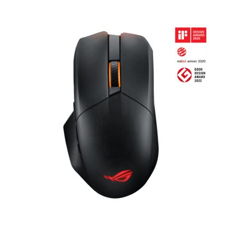 ASUS Vezetékes / Vezeték Nélküli egér ROG CHAKRAM X ORIGIN USB Optikai, Fekete 36000DPI