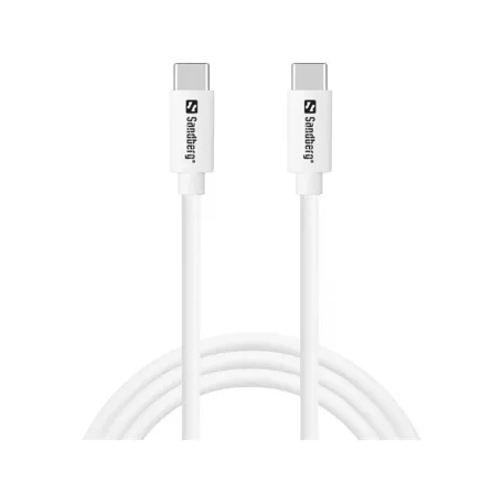 SANDBERG Hálózati töltő, USB-C 20W Charger+USB C - C1m