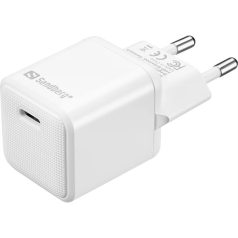 SANDBERG Hálózati töltő, USB-C AC Charger PD 20W Saver