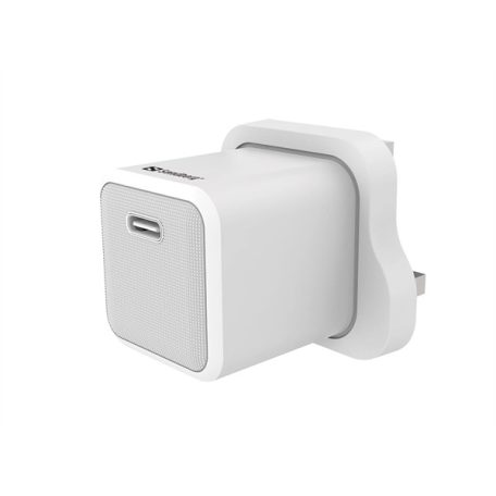 SANDBERG Hálózati töltő, USB-C AC Charger PD20W UK