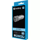 SANDBERG Autós töltő, Car Charger 1xQC3.0+1xUSBC 48W