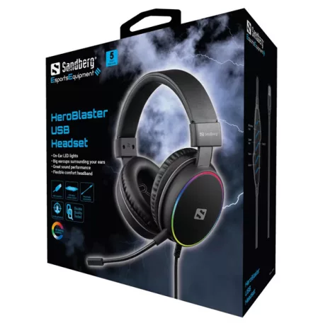 SANDBERG Headset, HeroBlaster USB Headset