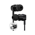 SANDBERG Fülhallgató, USB-C/A In-Earset with Line-Mic