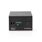 Nedis ASPL2512BK digitális audio splitter, TosLink be - 2x TosLink kimenet