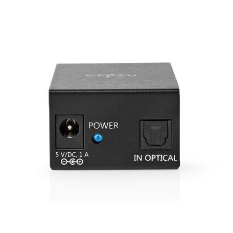 Nedis ASPL2512BK digitális audio splitter, TosLink be - 2x TosLink kimenet