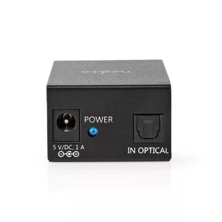 Nedis ASPL2512BK digitális audio splitter, TosLink be - 2x TosLink kimenet
