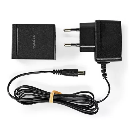 Nedis ASPL2512BK digitális audio splitter, TosLink be - 2x TosLink kimenet