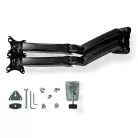 Nedis MMDOSGS110BK gázrugós asztali monitor tartó, dupla, 15-32" | 75x75 / 100x100