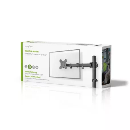 Nedis MMSIS110BK asztali monitor tartó konzol / állvány | 15-32" | 75x75 / 100x100