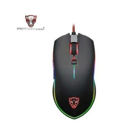 MOTOSPEED Vezetékes egér optikai V40, eSport, A3050 Chip