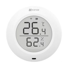   EZVIZ T51C okos hőmérséklet és páratartalom érzékelő,  1,8 kijelző, valós idejű megfigyelés, azonnali risztás,