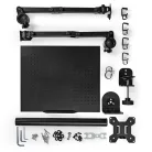 Nedis MMSISNB110BK asztali monitor tartó konzol és laptop állvány | 15-32" | 75x75 / 100x100