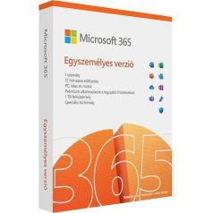   MICROSOFT 365 Egyszemélyes Personal Hungarian EuroZone Subscr 1YR Medialess FY25H2 Dobozos