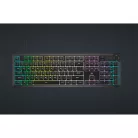 CORSAIR Vezetékes Billentyűzet Gaming, K55 CORE RGB, Médiavezérlő gombok, Cseppálló, US, fekete