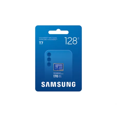SAMSUNG MB-MB128T/WW T7 Memóriakártya, MicroSD, 128GB