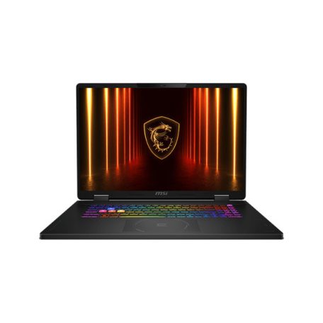 MSI Gaming NB Crosshair A18 HX A8WGKG 18" QHD+, Ryzen 9 8945HX, 32GB, 1TB, RTX 5070  8GB, NoOS, Fekete