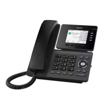 GIGASET P810B IP PRO IP asztali telefon, színes TFT kijelző, 4 funckiós LED billentyűk, HD hang, POE képes, Bluetooth