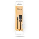 Nedis CCGW60852BK09, USB - RS232 (adapter) kábel, 0,9m