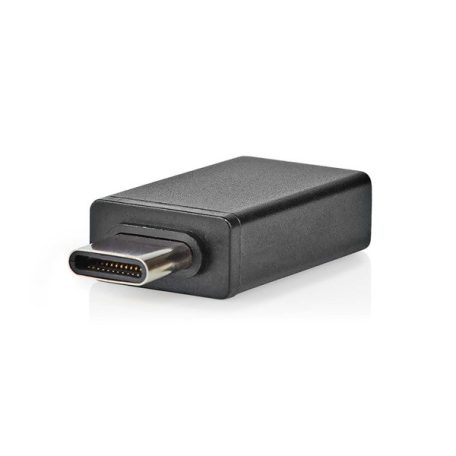 Nedis CCGB64915BK USB-C - USB-A adapter, USB C dugó - USB A aljzat, 5 Gbps, OTG