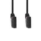 Nedis CVGL31001BK15 scart kábel, 1,5m