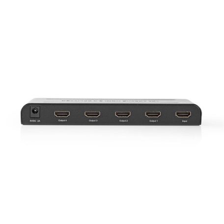 Nedis VSPL3474AT HDMI splitter, 1 x HDMI be - 4 x HDMI ki, 4K@60Hz