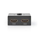 Nedis VSWI3482AT HDMI kapcsoló, 2x HDMI bemenet | 1x HDMI kimenet