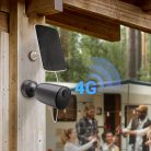 EZVIZ EB3/SP 4G akkumulátoros kültéri kamera + solar panel szett 2K,5200mAh, színes éjszakai látás, kétirányú beszéd