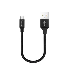 COLORWAY Kábel, USB CW-CBUC048-BK, Type-C 2.4A 25CM fekete