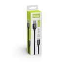 COLORWAY Kábel, USB CW-CBUC048-BK, Type-C 2.4A 25CM fekete