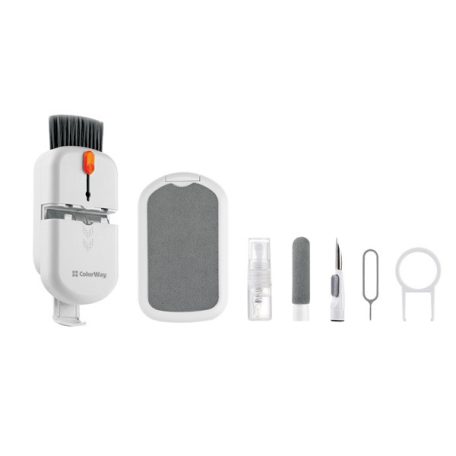 COLORWAY Tisztítószer készlet 10 az 1-ben CW-1111, fejhallgatóhoz/billentyűzethez