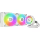 ARCTIC COOLING CPU hűtő Liquid Freezer III 280 A-RGB (vízhűtés), Univerzális Fehér
