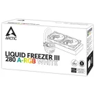 ARCTIC COOLING CPU hűtő Liquid Freezer III 280 A-RGB (vízhűtés), Univerzális Fehér