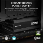 CORSAIR Tápegység Moduláris, HXi series 2025, HX1200i, 1200W, 14cm, ATX 3.1, PCIe 5.1, BOX, 80+ Platinum